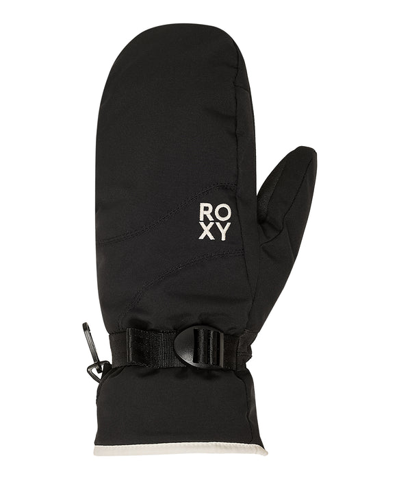 ROXY ウィメンズ ROXY JETTY SOLID MITT スノーグローブ 手袋 10000mm撥水・防水 【25-26SNOWモデル】 KVJ0 / S
