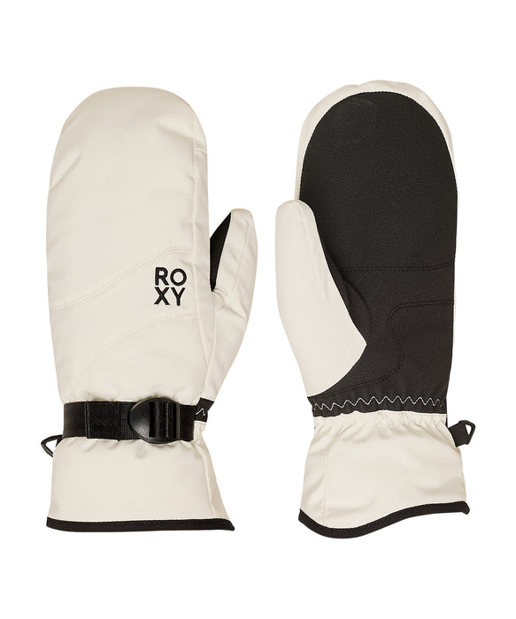 ROXY ウィメンズ ROXY JETTY SOLID MITT スノーグローブ 手袋 10000mm撥水・防水 【25-26SNOWモデル】 WCF0 / S