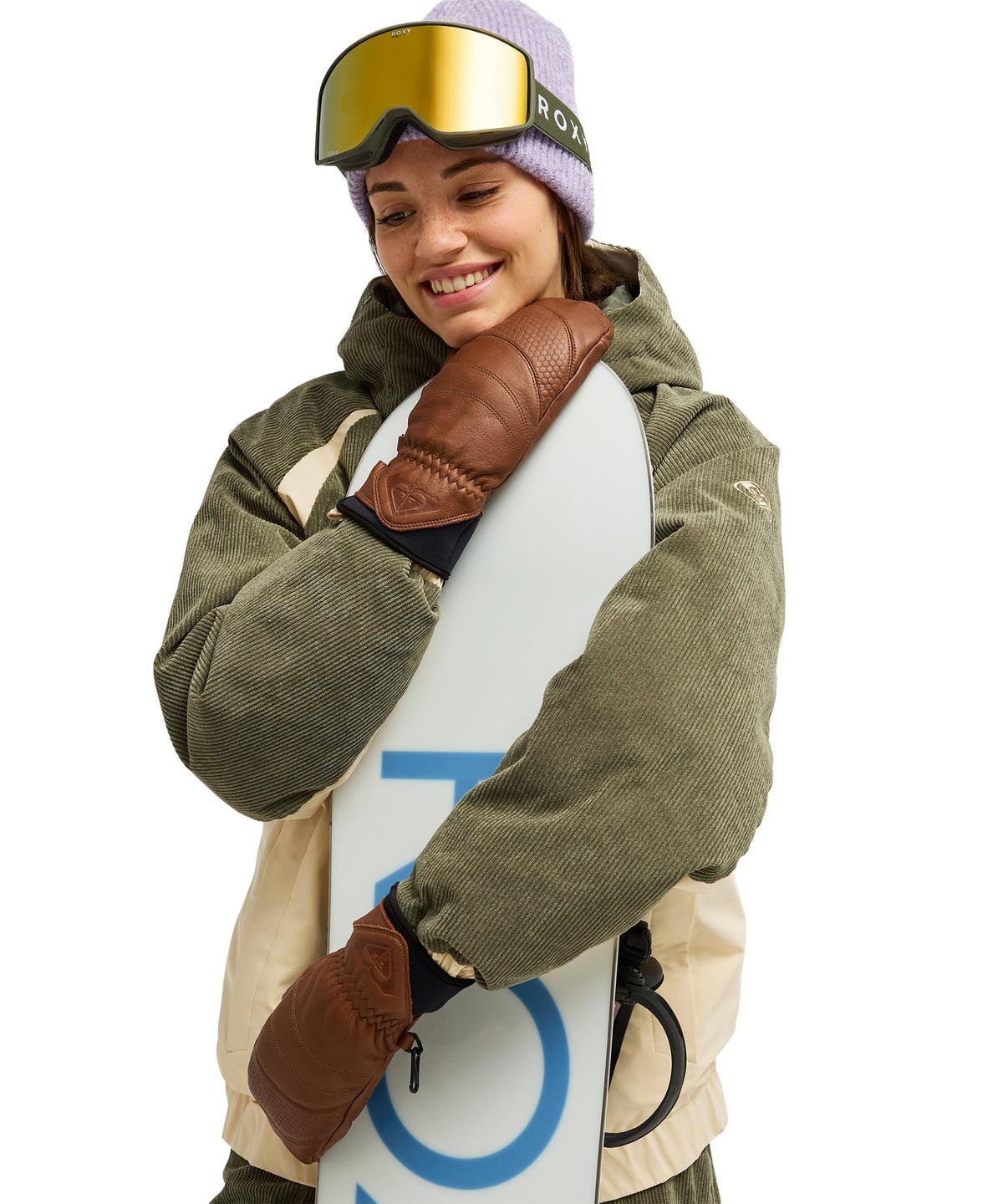 ROXY ウィメンズ MOONSHINE LEATHER MITT スノーグローブ 【26-27SNOW