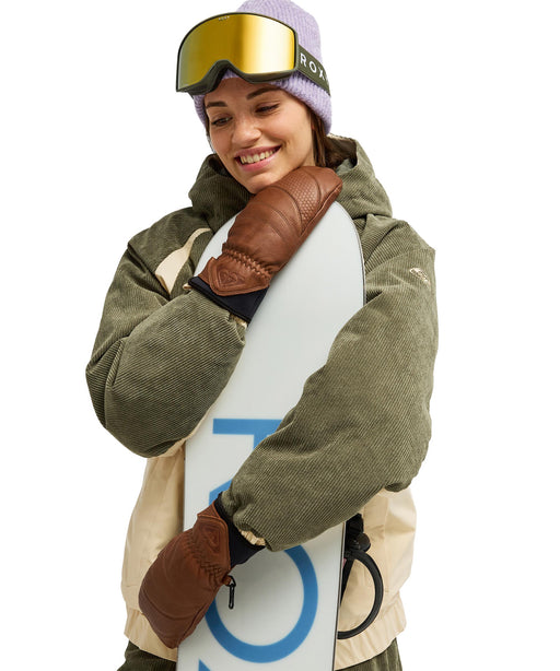 ROXY ウィメンズ MOONSHINE LEATHER MITT スノーグローブ 【26-27SNOWモデル】 CMJ0 / L