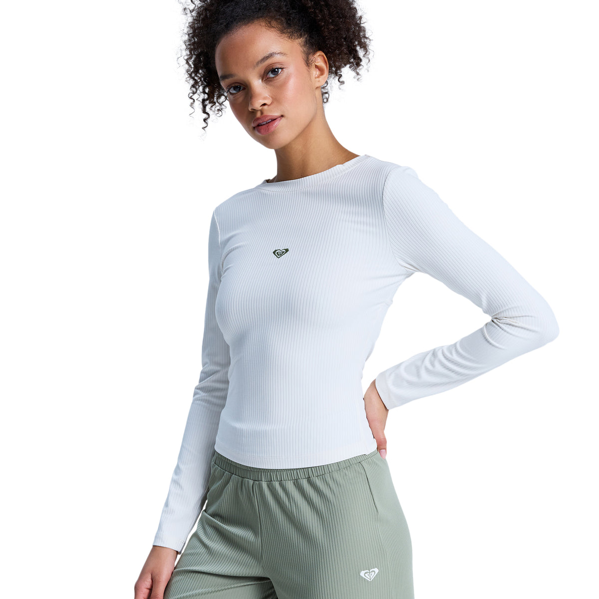 邦楽 woman's ROXY ウィメンズ FITNESS RISE & VIBE CROSSED その他トップス 【2026