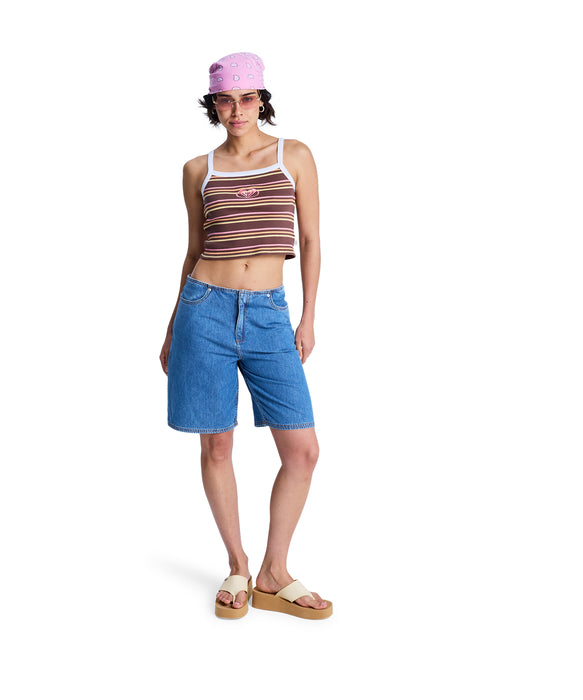 ROXY ウィメンズ WHATEVER FOREVER CROPPED CAMI セーター 【2026年春夏モデル】 CRR0 / M