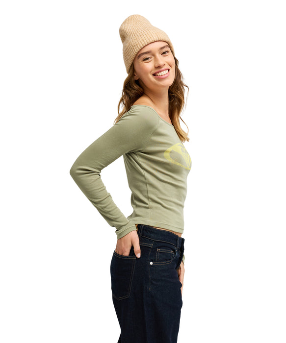 ROXY ウィメンズ CANDIED COASTLINE LONG SLEEVE セーター 【2026年秋冬モデル】 GLD0 / M