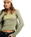 ROXY ウィメンズ CANDIED COASTLINE LONG SLEEVE セーター 【2026年秋冬モデル】 GLD0 / M