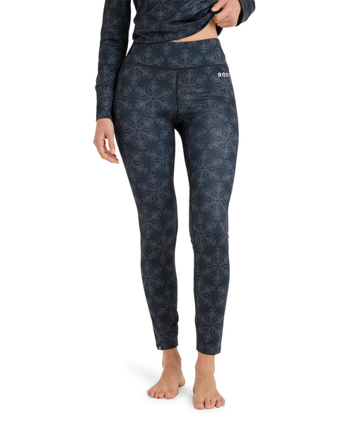 ROXY ウィメンズ DAYBREAK BRUSHED PANTS スノー ベースレイヤー レギンス 吸水速乾ボトムス 【25-26SNOWモデル】 KVJ7 / S