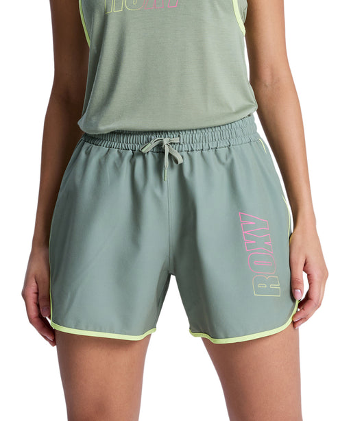 ROXY ウィメンズ FITNESS EVERYDAY FLOW SHORTS ショートパンツ 【2026年春夏モデル】 GLD0 / M