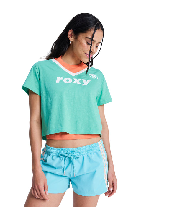 ROXY ウィメンズ SUNLIT SMILES SHORT ショートパンツ 【2026年春夏モデル】 BHF0 / M