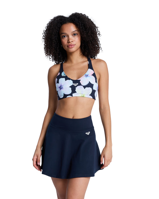 スカート hee ROXY ウィメンズ FITNESS HEART INTO IT SKIRT ショーツ付きスカート