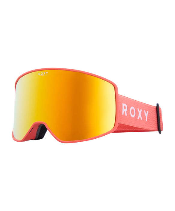 ROXY ウィメンズ STORM WOMEN AF スノーゴーグル アジアンフィット 平面レンズ ハイコントラストレンズ 【25-26SNOWモデル】 NKN0 / F