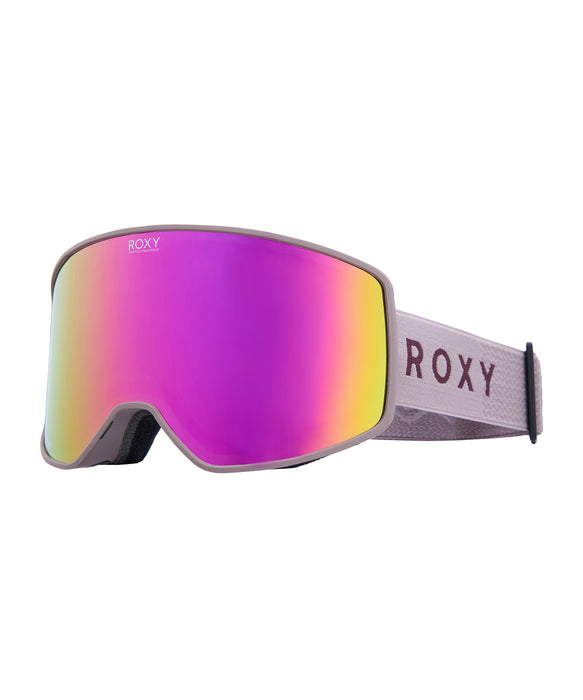 ROXY ウィメンズ STORM WOMEN AF スノーゴーグル アジアンフィット 平面レンズ ハイコントラストレンズ 【25-26SNOWモデル】 PJQ0 / F