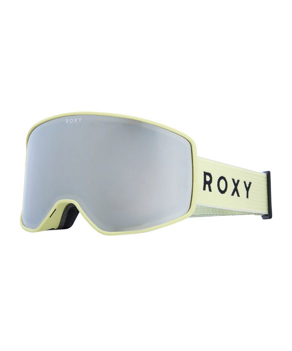 ROXY ウィメンズ STORM WOMEN AF スノーゴーグル アジアンフィット 平面レンズ ハイコントラストレンズ 【25-26SNOWモデル】 YFK0 / F