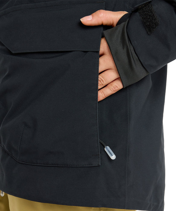 ROXY ウィメンズ GORE-TEX STRETCH PURELINES JK スノージャケット ゴアテックス 防水・防風・透湿【25-26SNOWモデル】 TMG0 / XS