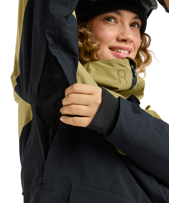 ROXY ウィメンズ GORE-TEX STRETCH PURELINES JK スノージャケット ゴアテックス 防水・防風・透湿【25-26SNOWモデル】 TMG0 / XS