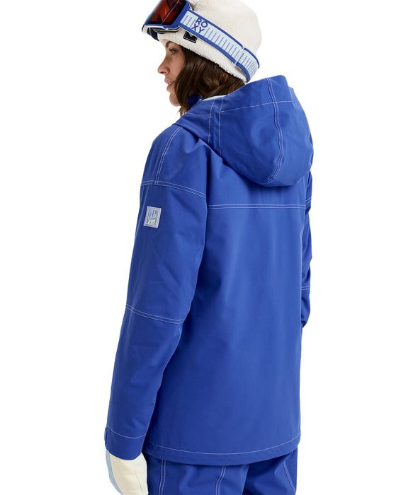 ROXY ウィメンズ CHLOE KIM JK スノージャケット クロエ・キムシグネチャー 丈長め 【25-26SNOWモデル】 PPM0 / XS
