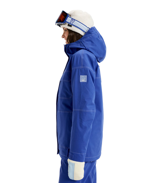 ROXY ウィメンズ CHLOE KIM JK スノージャケット クロエ・キムシグネチャー 丈長め 【25-26SNOWモデル】 PPM0 / XS