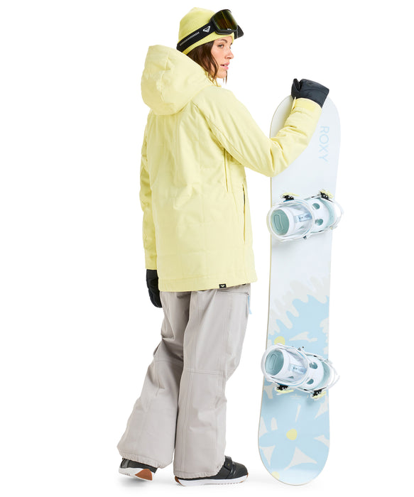 ROXY ウィメンズ RADIANT LINES OVERHEAD JK スノージャケット