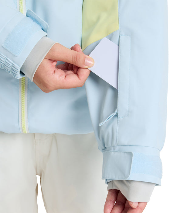 ROXY ウィメンズ CROSS CONTOUR JK スノージャケット ROXY ウィメンズ CROSS CONTOUR JK スノージャケット ラグランスリーブ