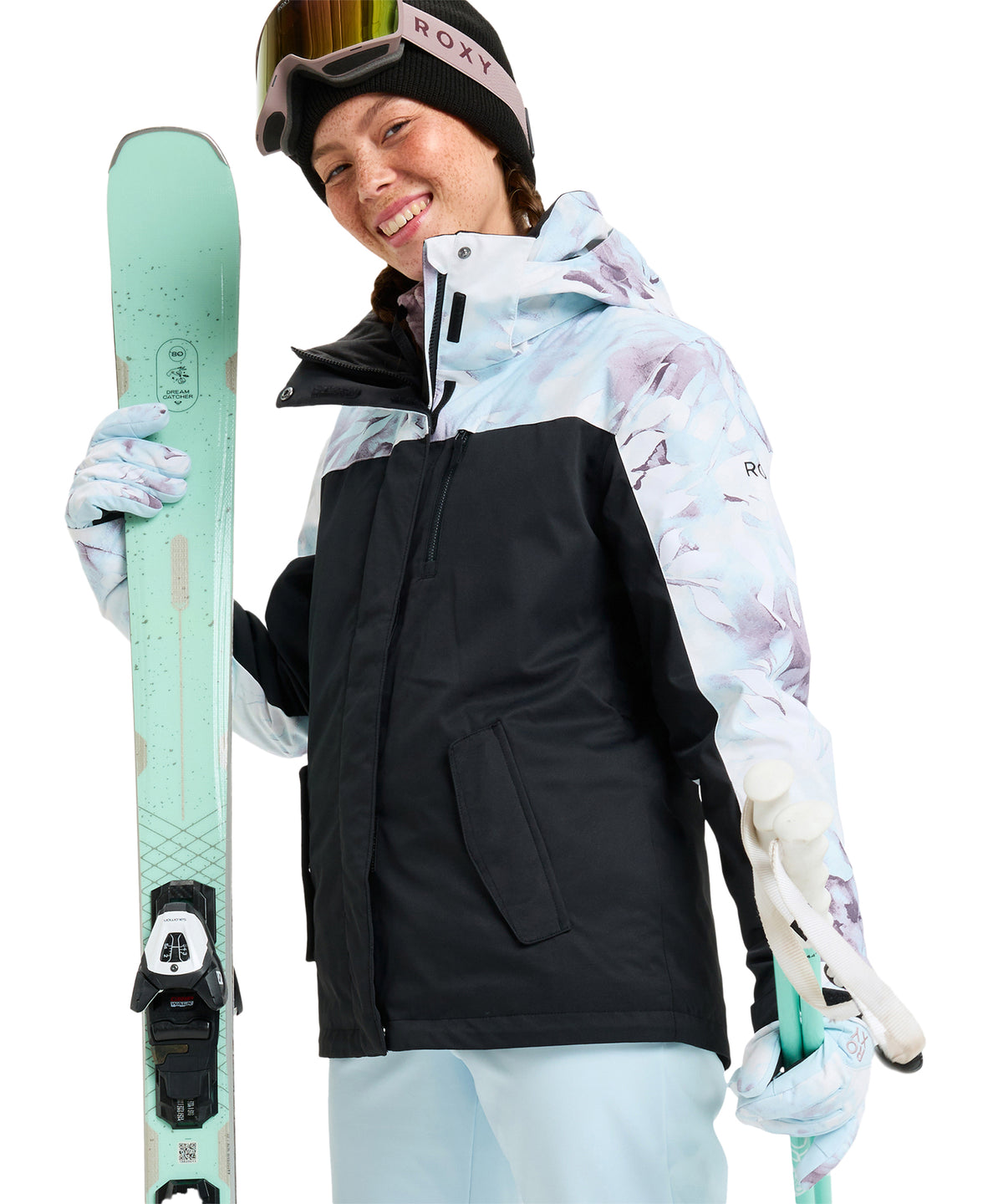 OUTLET】ROXY ウィメンズ ROXY JETTY BLOCK JK スノージャケット