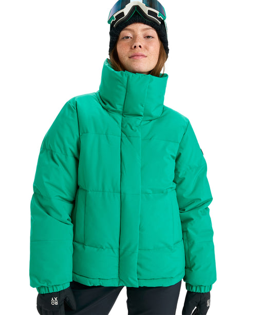 ROXY ウィメンズ SNOW WINTER REBEL JK スノージャケット 10000mm防水・撥水・5000g透湿 丈短め【25-26SNOWモデル】 GNW0 / XS