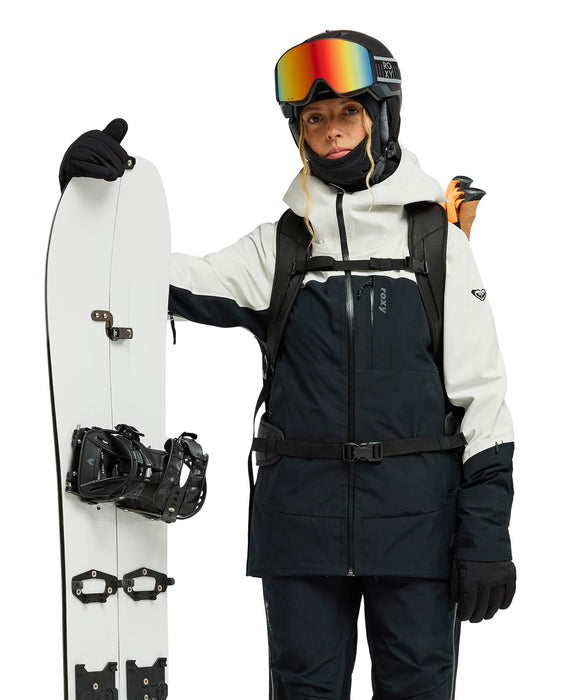 ROXY ウィメンズ GORE-TEX LUNALITE 3L JK スノージャケット 【26-27SNOWモデル】 KVJ0 / L