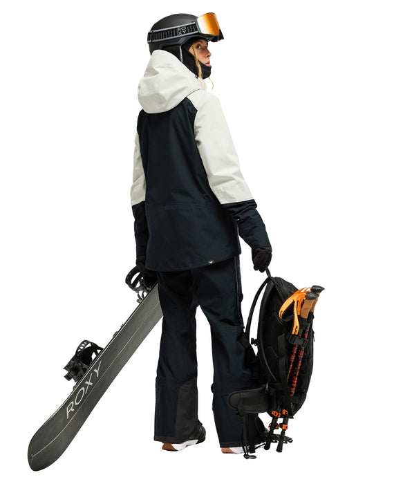 ROXY ウィメンズ GORE-TEX LUNALITE 3L JK スノージャケット 【26-27SNOWモデル】 KVJ0 / L