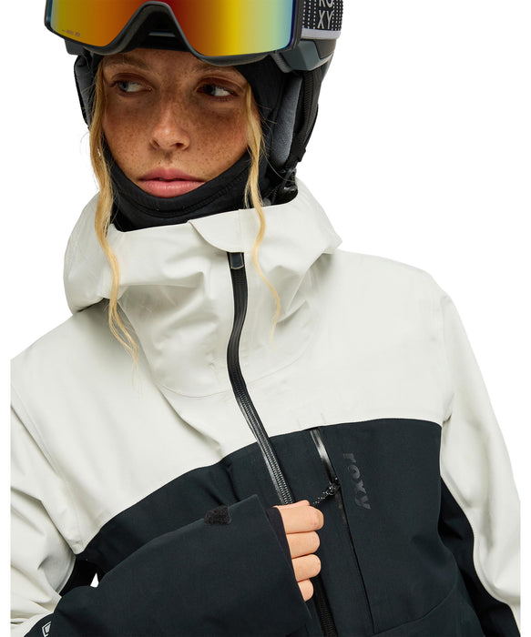 ROXY ウィメンズ GORE-TEX LUNALITE 3L JK スノージャケット 【26-27SNOWモデル】 KVJ0 / L