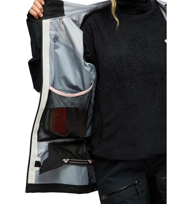 ROXY ウィメンズ GORE-TEX LUNALITE 3L JK スノージャケット 【26-27SNOWモデル】 KVJ0 / L