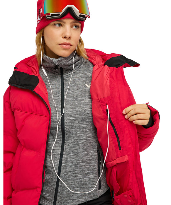 ROXY ウィメンズ 15K ALOFTED PUFFY JK スノージャケット 【26-27SNOWモデル】 MPT0 / M
