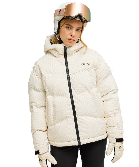 ROXY ウィメンズ 15K ALOFTED PUFFY JK スノージャケット 【26-27SNOWモデル】 TFE6 / M