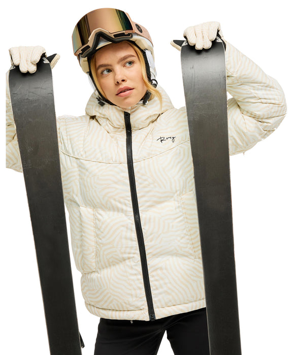 ROXY ウィメンズ 15K ALOFTED PUFFY JK スノージャケット 【26-27SNOWモデル】 TFE6 / M