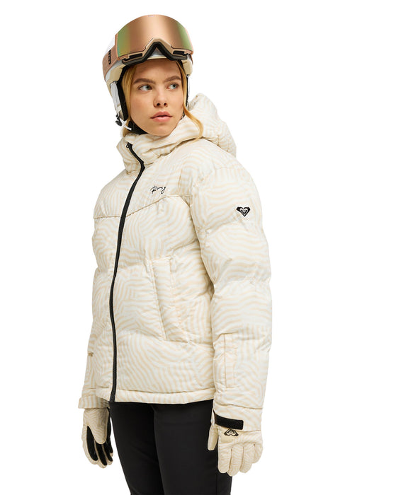 ROXY ウィメンズ 15K ALOFTED PUFFY JK スノージャケット 【26-27SNOWモデル】 TFE6 / M