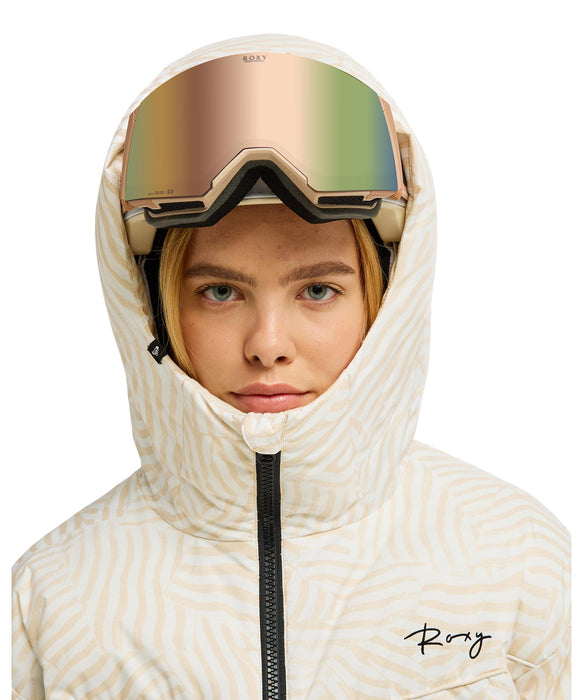 ROXY ウィメンズ 15K ALOFTED PUFFY JK スノージャケット 【26-27SNOWモデル】 TFE6 / M