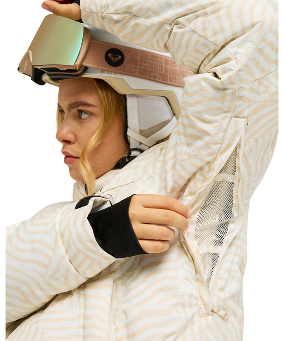 ROXY ウィメンズ 15K ALOFTED PUFFY JK スノージャケット 【26-27SNOWモデル】 TFE6 / M