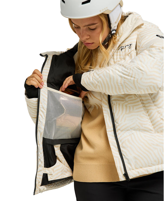 ROXY ウィメンズ 15K ALOFTED PUFFY JK スノージャケット 【26-27SNOWモデル】 TFE6 / M