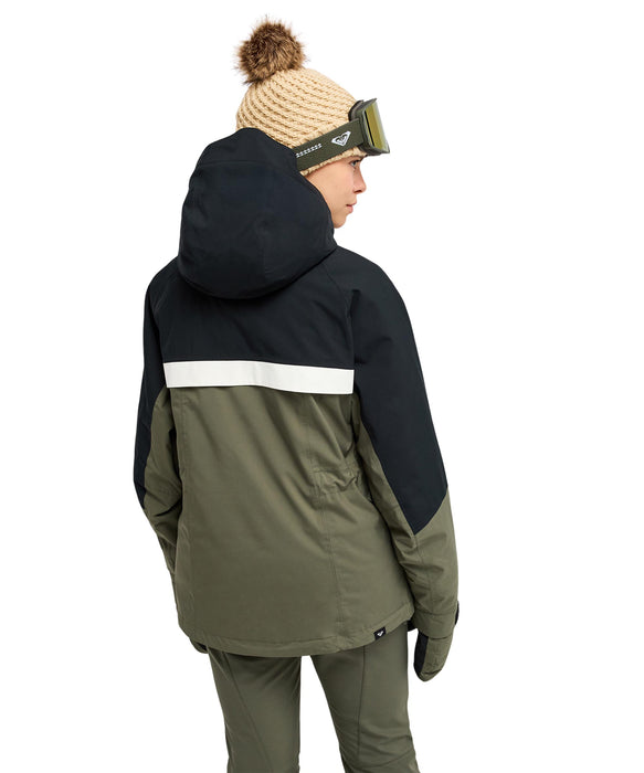 ROXY ウィメンズ 15K GLACIAL GRACE JK スノージャケット 【26-27SNOWモデル】 GQM0 / L