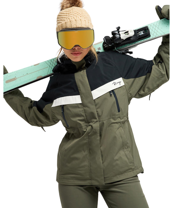 ROXY ウィメンズ 15K GLACIAL GRACE JK スノージャケット 【26-27SNOWモデル】 GQM0 / L