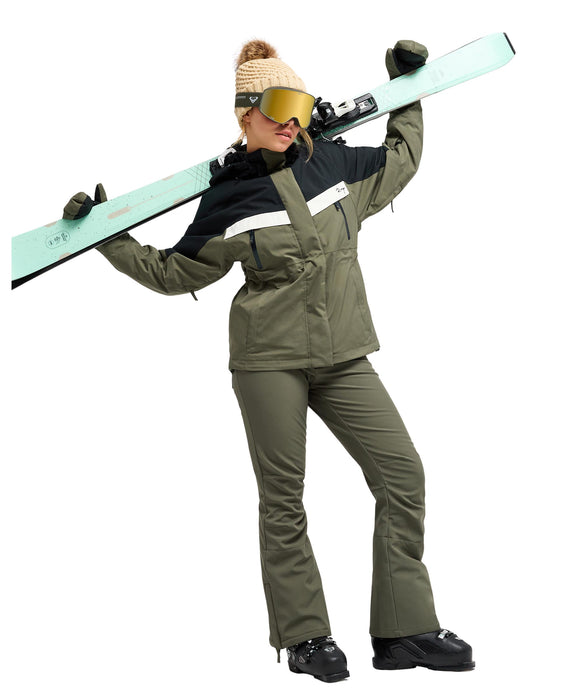 ROXY ウィメンズ 15K GLACIAL GRACE JK スノージャケット 【26-27SNOWモデル】 GQM0 / L