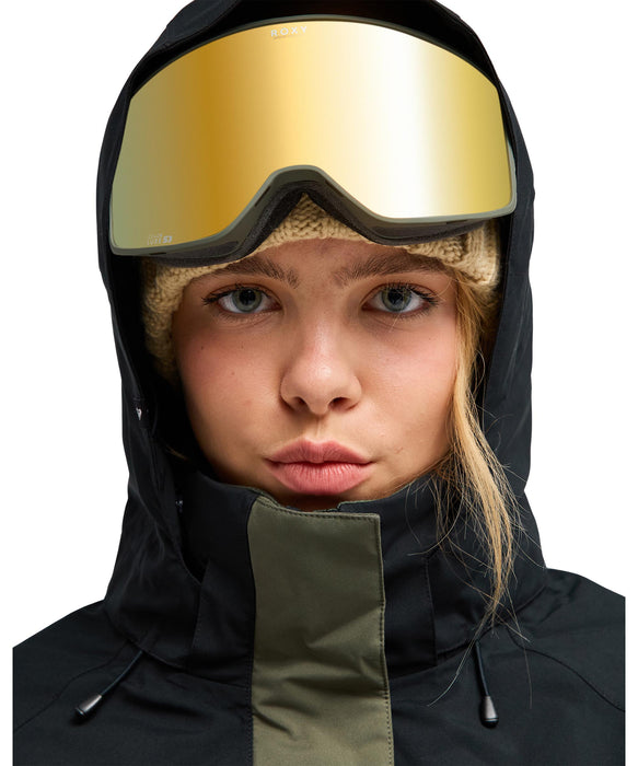 ROXY ウィメンズ 15K GLACIAL GRACE JK スノージャケット 【26-27SNOWモデル】 GQM0 / L
