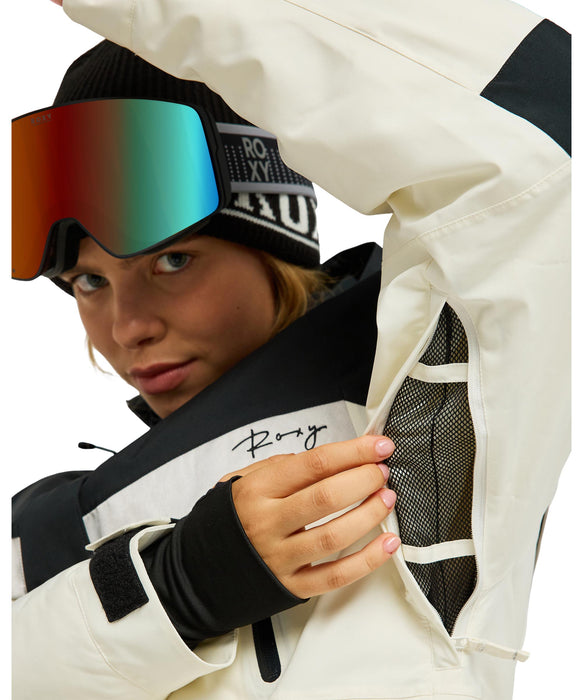 ROXY ウィメンズ 15K GLACIAL GRACE JK スノージャケット 【26-27SNOWモデル】 KVJ0 / L