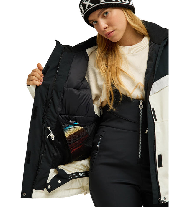 ROXY ウィメンズ 15K GLACIAL GRACE JK スノージャケット 【26-27SNOWモデル】 KVJ0 / L
