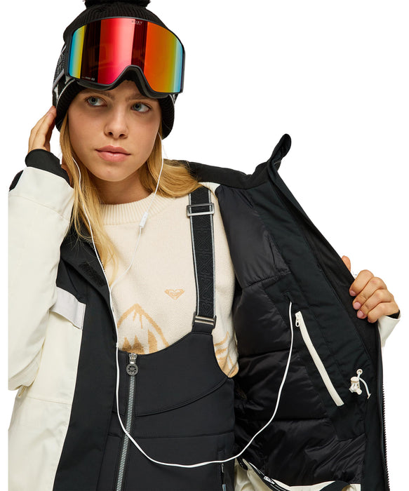 ROXY ウィメンズ 15K GLACIAL GRACE JK スノージャケット 【26-27SNOWモデル】 KVJ0 / L