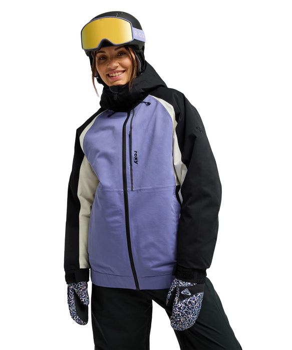 ROXY ウィメンズ 20K CRYSTAL CLEAR JK スノージャケット 【26-27SNOWモデル】 KVJ0 / L
