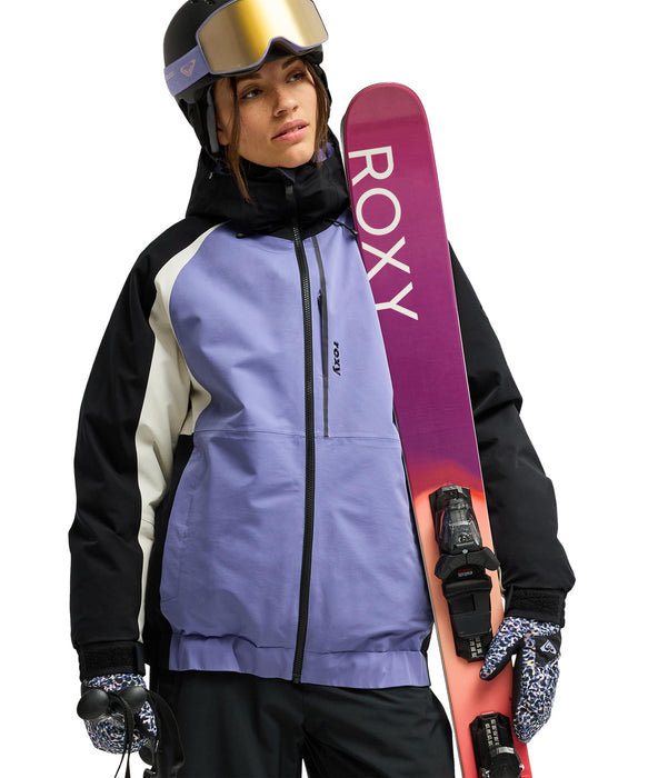 ROXY ウィメンズ 20K CRYSTAL CLEAR JK スノージャケット 【26-27SNOWモデル】 KVJ0 / L