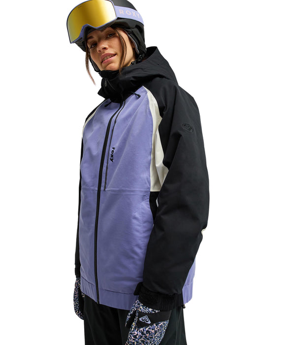 ROXY ウィメンズ 20K CRYSTAL CLEAR JK スノージャケット 【26-27SNOWモデル】 KVJ0 / L