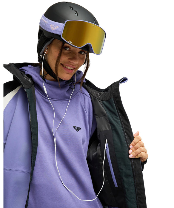 ROXY ウィメンズ 20K CRYSTAL CLEAR JK スノージャケット 【26-27SNOWモデル】 KVJ0 / L