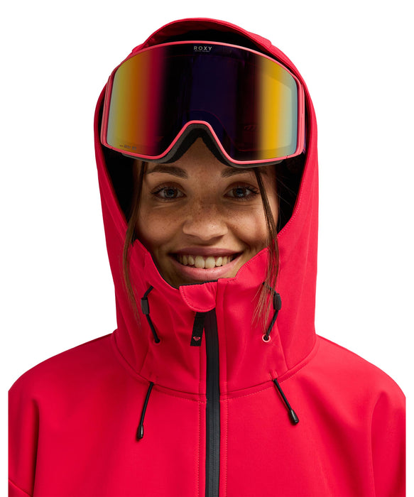 ROXY ウィメンズ FROSTBLISS SOFTSHELL OVERHEAD スノージャケット 【26-27SNOWモデル】 MPT0 / L