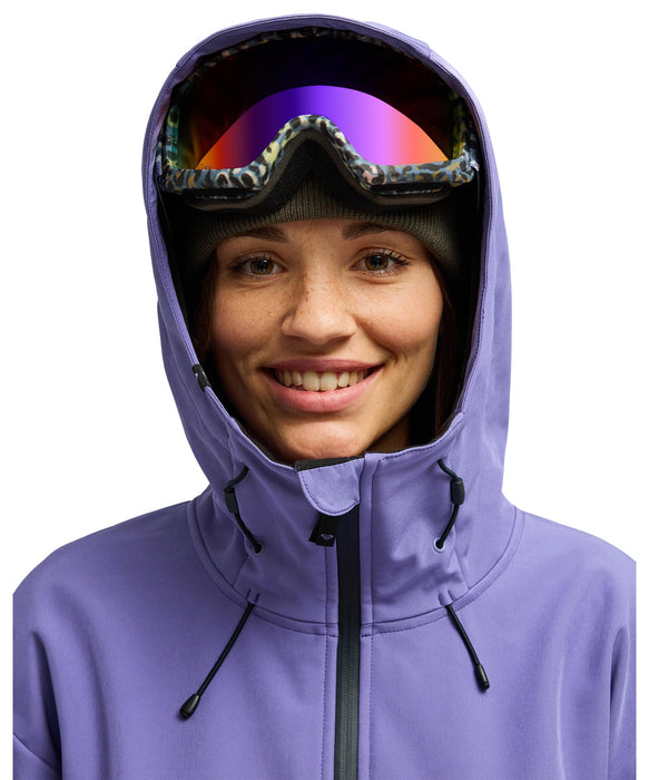 ROXY ウィメンズ FROSTBLISS SOFTSHELL OVERHEAD スノージャケット 【26-27SNOWモデル】 PNB0 / L