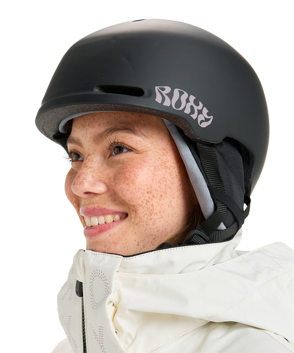 ROXY ウィメンズ KASHMIR スノー ヘルメット 軽量 保温 【25-26SNOW