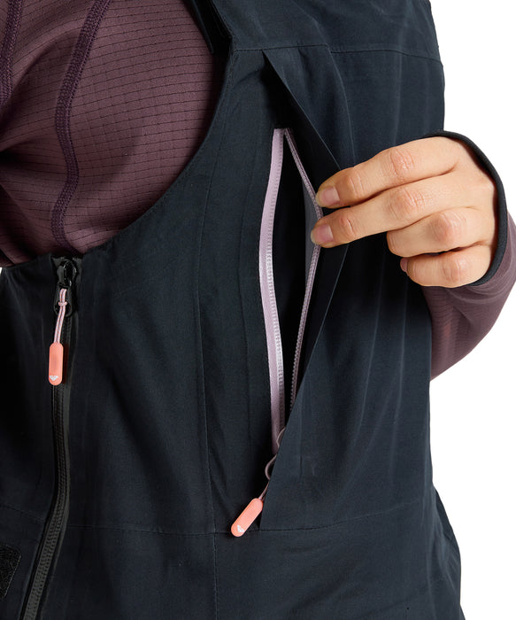 ROXY ウィメンズ GORE-TEX LUNALITE 3L BIB PT ビブパンツ つなぎ