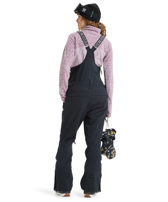 ROXY ウィメンズ RIDEOUT BIB PT ビブパンツ つなぎ ワンピース スノーパンツ サイドファスナー付き【25-26SNOWモデル】 KVJ0 / XS
